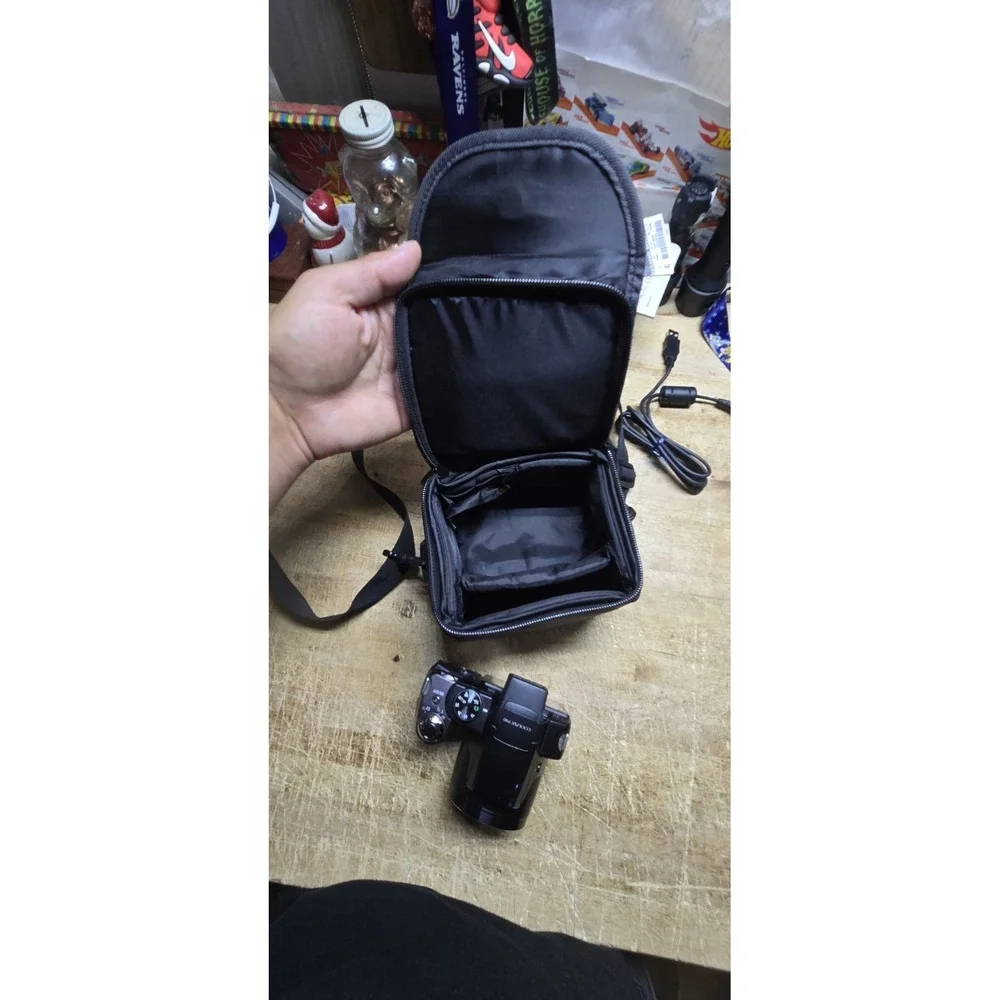Nikon Coolpix P80 Digital Bridge Camera CCD Sensor 18x Zoom